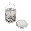 1pc Mini Multifunctional Portable Stainless Steel Stove With Handle For Winter Outdoor Camping; Hiking; Traveling BBQ