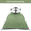 240*240*150cm Spring Quick Open Four-Person Family Tent Camping Tent Green