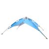 2-3 Person Double-Deck Tow-Door Hydraulic Automatic Tent Free Build Outdoor Tent Blue