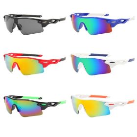 Bicycle Sunglasses; Windproof Cycling Goggles; UV Protection Eyewear Outdoor Sports MTB And Road Bike Accessories (Color: White-g)