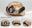 Military Tactical Helmet Cover Airsoft Paintball Wargame CS Camouflage Army Helmet Case Outdoor Hunting Equipment Cloth Cover