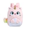 Girls Cute Plush Unicorn Backpack Fluffy Cartoon Schoolbags Birthday Gifts