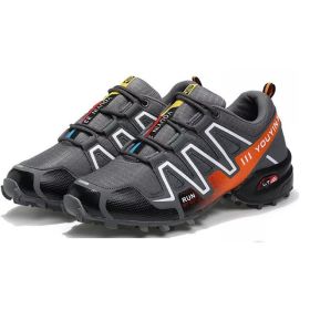 DWZRG Waterproof Hiking Shoes Mountain Climbing Shoes Outdoor Hiking Boots Trekking Sport Sneakers Men Hunting Trekking (Color: see chart, size: 44)