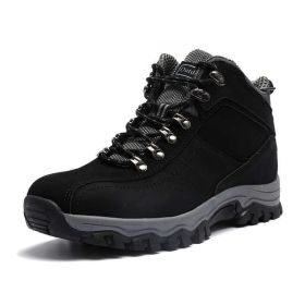 Waterproof Hiking Boots Men Autumn Winter Non-slip Lightweight Breathable Hiking Shoe Outdoor Trekking Hiking Shoes Hunting Shoe (Color: B2024-B, size: 44)