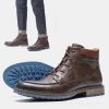 2022 Ankle Boots for men Size 39-48 Men's Martin boots Wootten Brand Hiking boots Leather Shoes for men