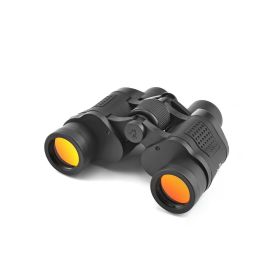 Binoculars Hunting Day Night Outdoor Travel Compact Folding Telescope (Zoom: 60x60, Color: Black)