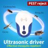 Ultrasonic Rat Insect Rat Repellent; Cockroach Mosquito Gecko Repellent Suitable For Indoor Kitchen Bedroom Living Room; Insect Repellent