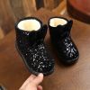 Winter Kids Boots for Girls Snow Boots Children Hiking Shoes Warm Plush Kids Pink Snow Boots Girls Rain Boots Running Shoes