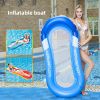 1pc Inflatable Floating Bed; Water Hammock Lounger For Summer Swimming Pool Party